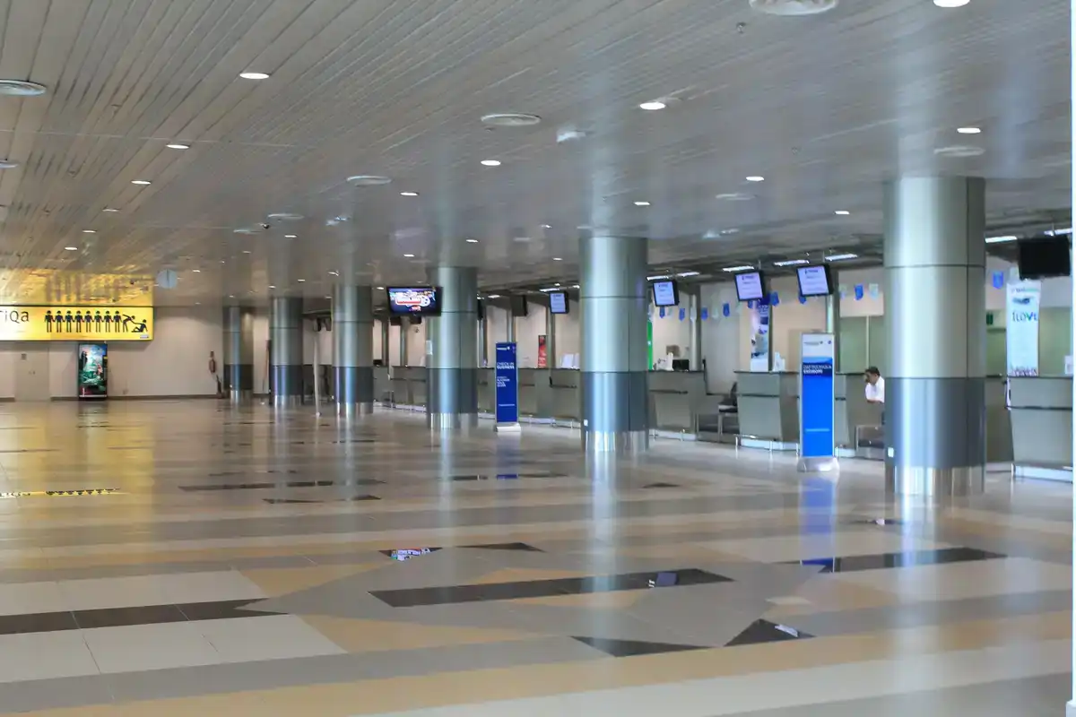 Check-in am Schalter